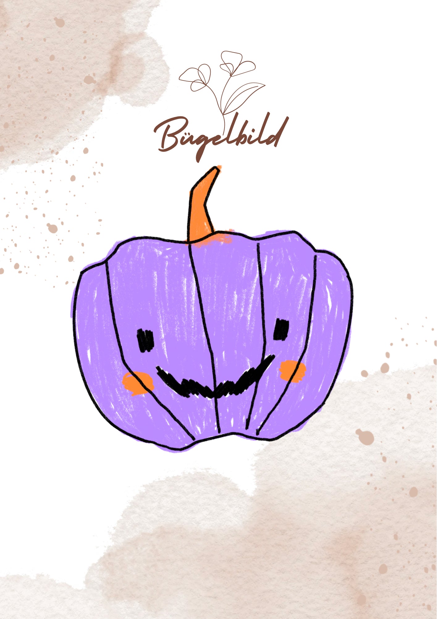 Violet pumpkin