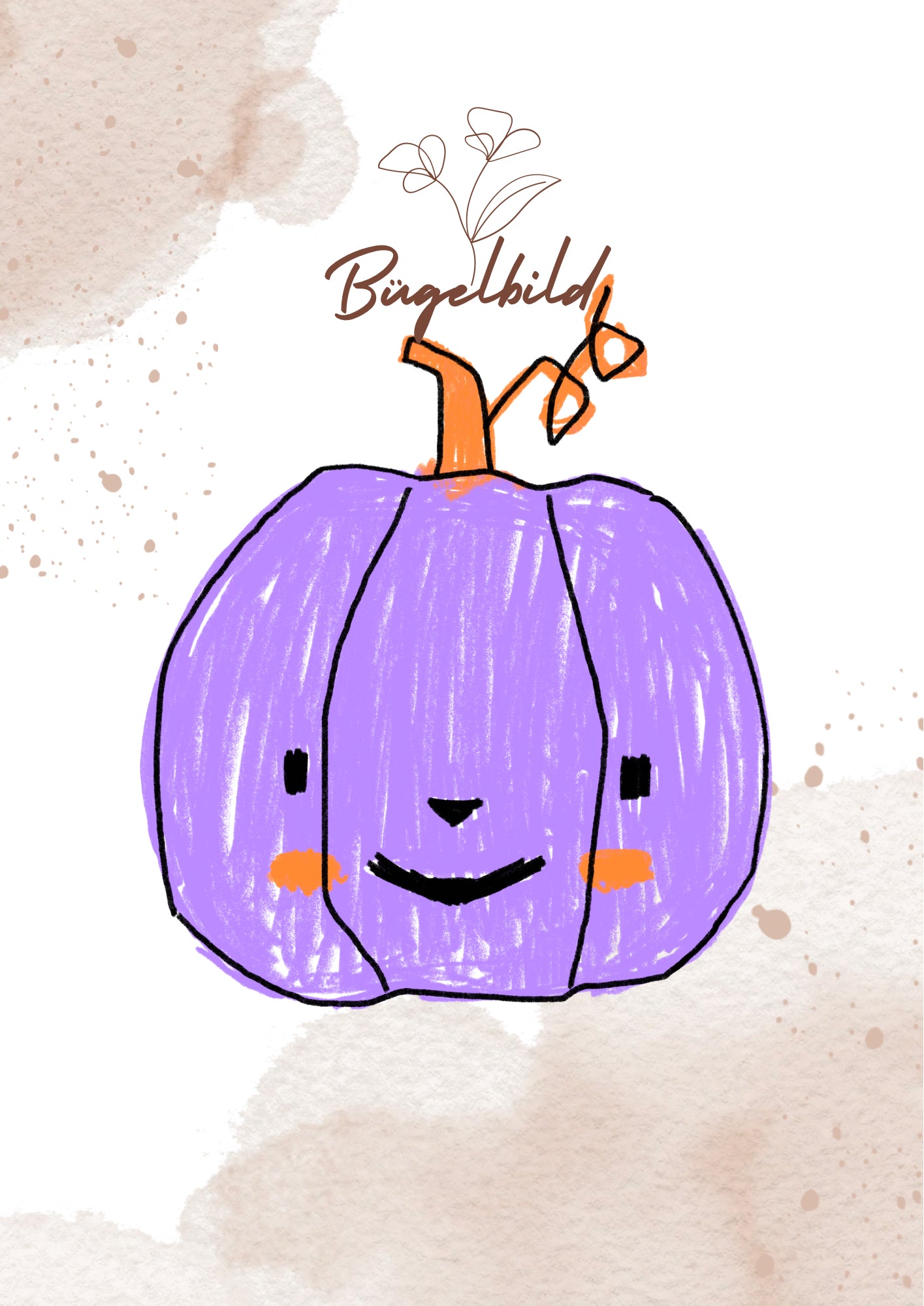 Violet pumpkin