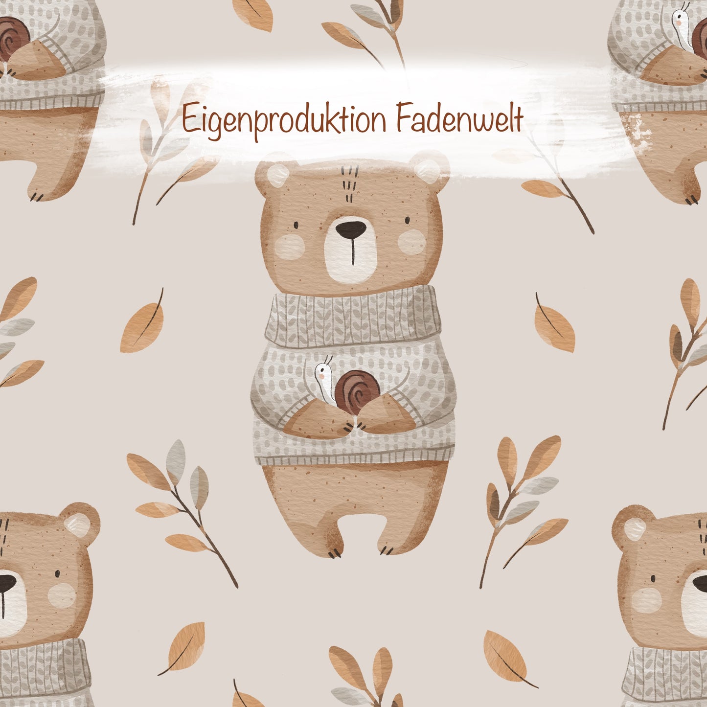 French Terry Autumnbear