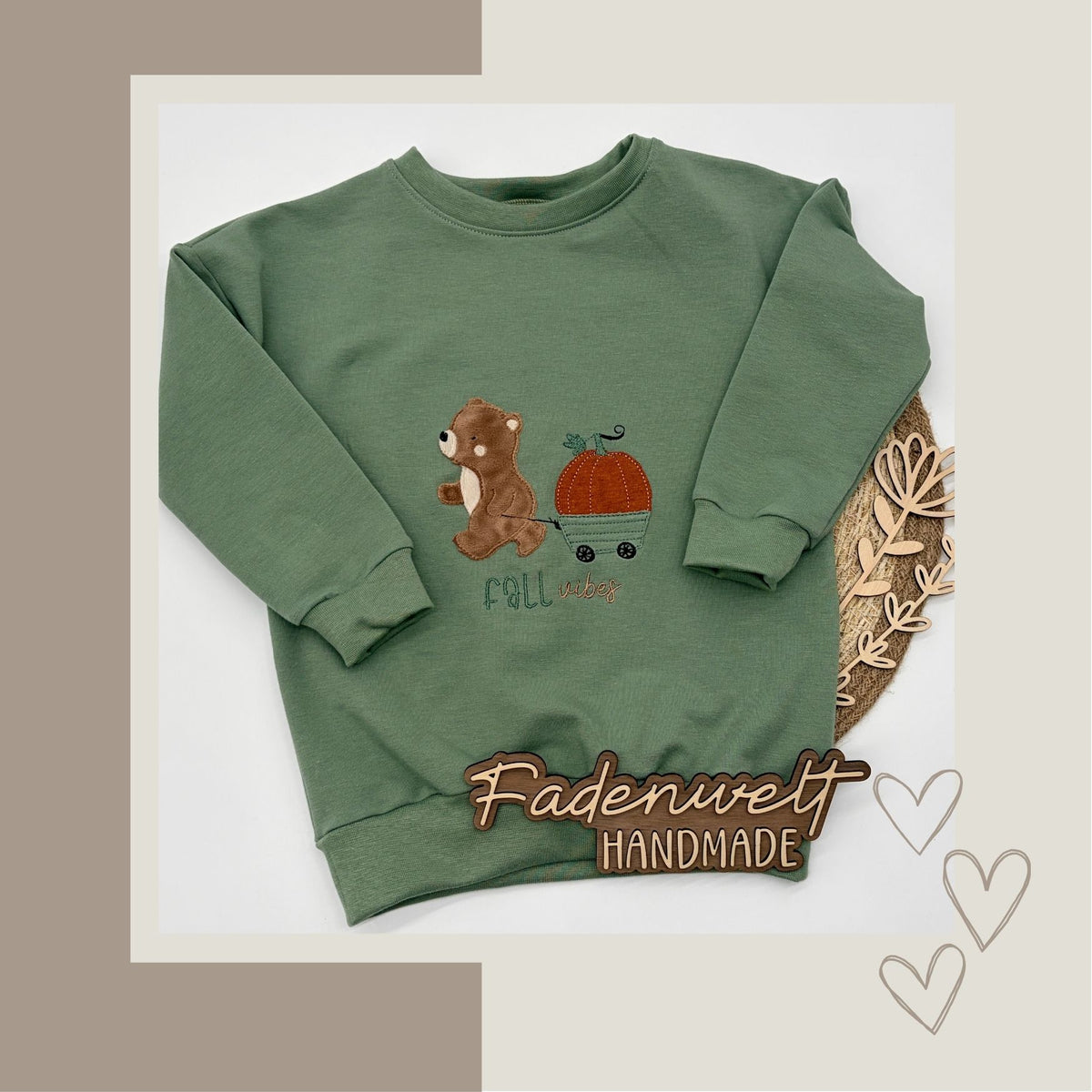 Sweater Kürbisbär