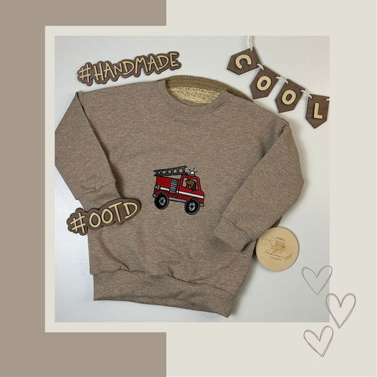 Sweater Feuerwehrhund