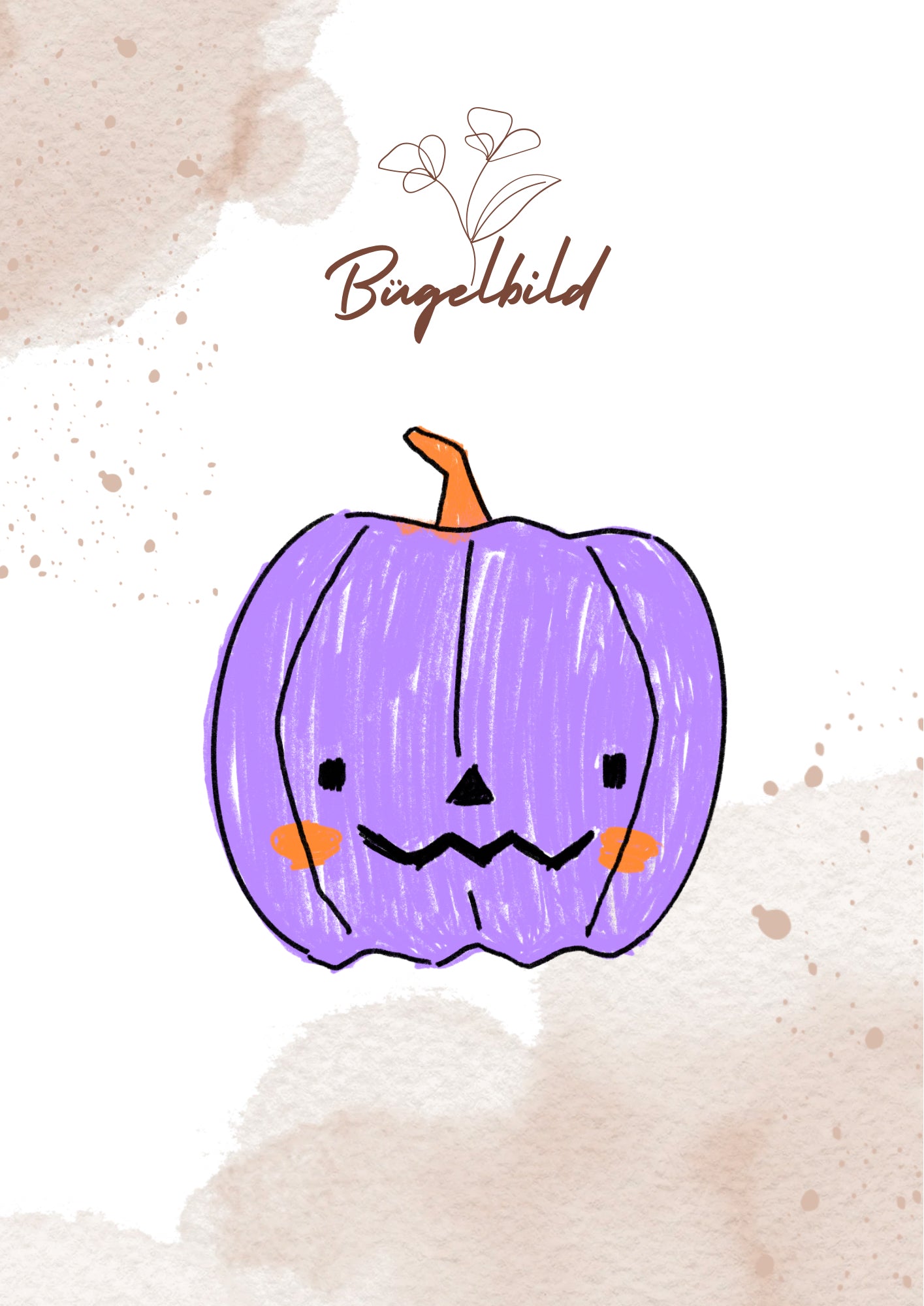 Violet pumpkin