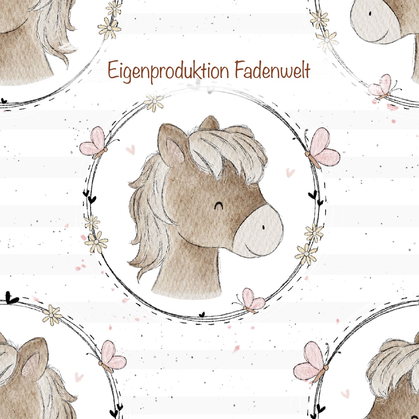French Terry Pony Polly