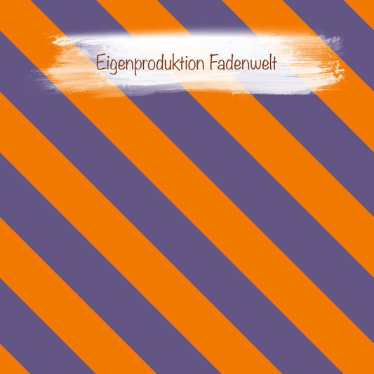 French Terry Violet pumpkin Kombi