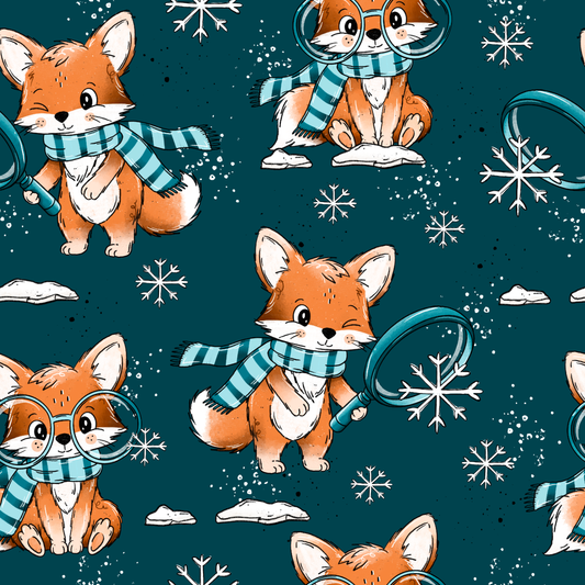 Fuchs im Schnee